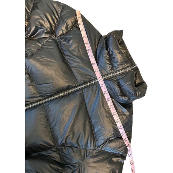 NEW $220 Lands End Puffer Jacket Coat Jet Black 90% Down Filled Wmns Size 2X - Picture 4 of 14